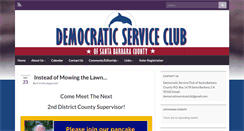 Desktop Screenshot of democraticserviceclub.org